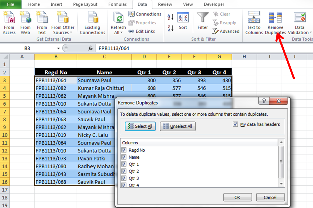 how-to-remove-duplicates-from-excel-2010-thinkandbegin